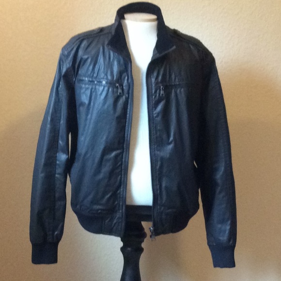 Marks & Spencer Other - Mark & Spencer Autograph Faux leather bomber (L)